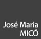 Josè Maria Micò