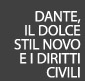 Dante, il Dolce Stil novo e i diritti civili